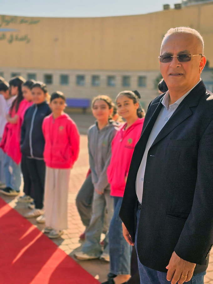 ملتقى الأجيال في مدرسة أجيال الابتدائية في جلجولية